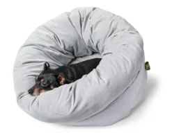 Hot Miranda donut seng Ø 50 cm Lysegrå Killingesenge Og Afslapningspladser - Trygge Hvilepladser Til Små Katte|Hundesenge Og Kurve Til Hunde - Bløde Og Komfortable