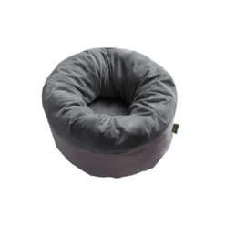 Sale Miranda donut seng M Ø 50 cm Mørkegrå Killingesenge Og Afslapningspladser - Trygge Hvilepladser Til Små Katte|Hundesenge Og Kurve Til Hunde - Bløde Og Komfortable