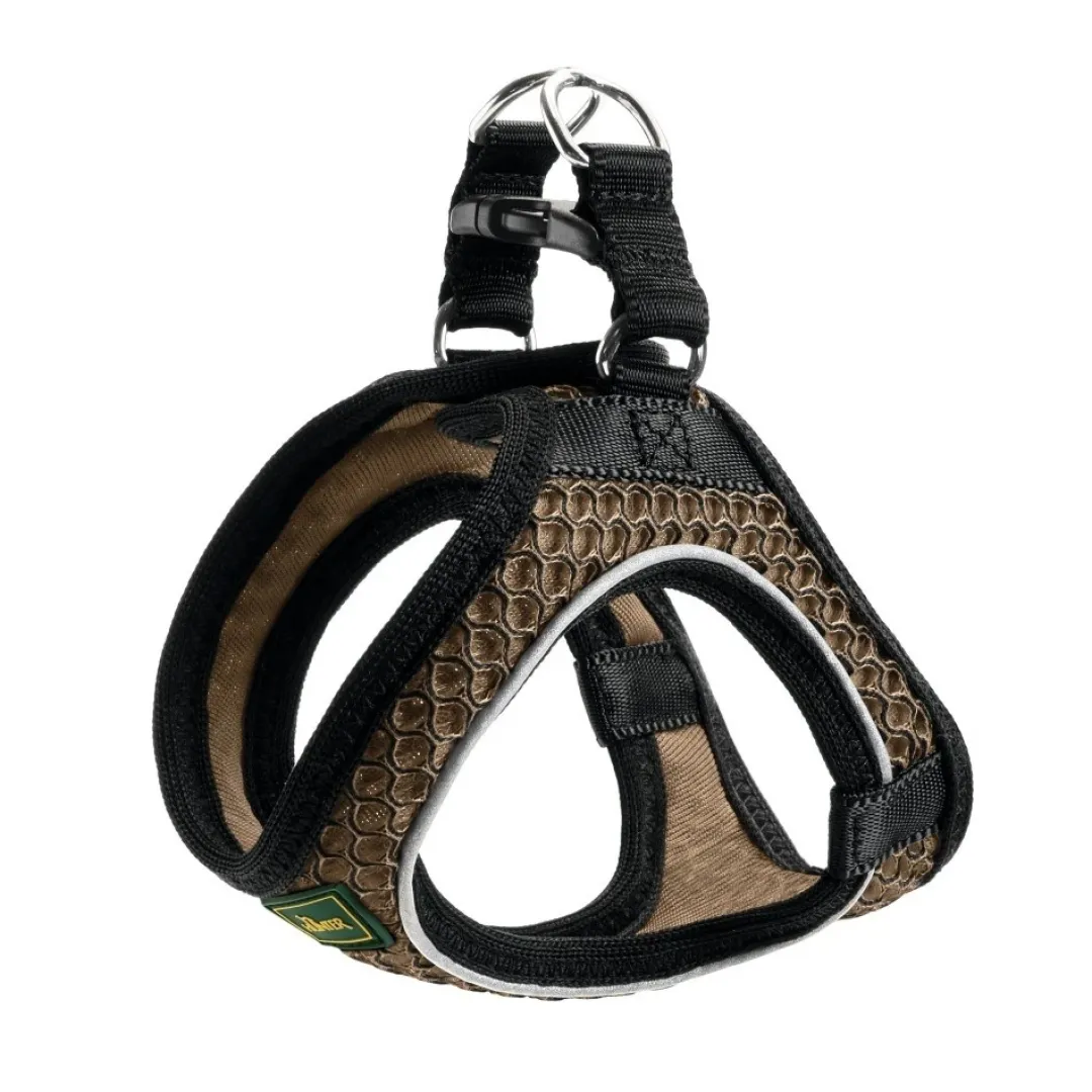 Best NY Hilo Comfort hundesele S-M brun mave/bryst 52-58 cm - Fleksibel komfort og støtte Hvalpeseler - Bløde Justerbare Seler Der Giver Din Hvalp Tryghed Og Støtte På Turen|Hundeseler Til Alle Behov Og Hundestørrelser