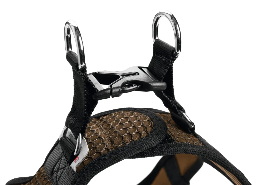 Best NY Hilo Comfort hundesele S-M brun mave/bryst 52-58 cm - Fleksibel komfort og støtte Hvalpeseler - Bløde Justerbare Seler Der Giver Din Hvalp Tryghed Og Støtte På Turen|Hundeseler Til Alle Behov Og Hundestørrelser