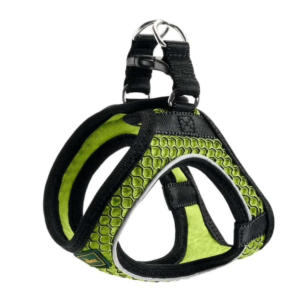 Clearance NY Hilo Comfort hundesele XS lime mave/bryst 36-40 cm - Let komfort og fri bevægelse Hvalpeseler - Bløde Justerbare Seler Der Giver Din Hvalp Tryghed Og Støtte På Turen|Hundeseler Til Alle Behov Og Hundestørrelser