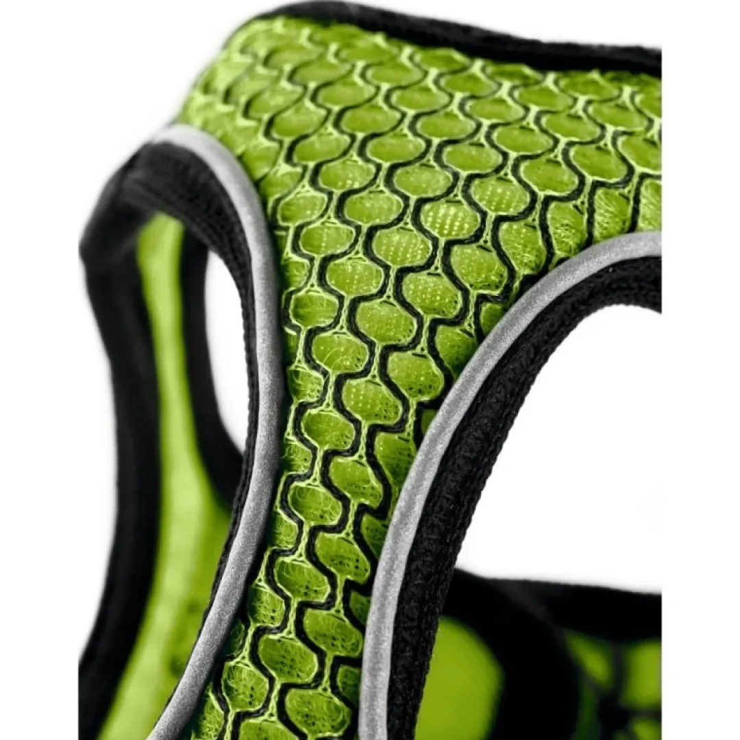 Clearance NY Hilo Comfort hundesele XS lime mave/bryst 36-40 cm - Let komfort og fri bevægelse Hvalpeseler - Bløde Justerbare Seler Der Giver Din Hvalp Tryghed Og Støtte På Turen|Hundeseler Til Alle Behov Og Hundestørrelser