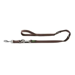 Sale Nylon Lang hundeline 15/300 brun - Ekstra længde og fleksibel kontrol Hundesnor I Mange Varianter Og Materialer|Hundesnor Til Hvalpe
