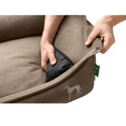 Best Ortho Merida hundeseng XL 120x80 cm Taupe Hundesenge Og Kurve Til Hunde - Bløde Og Komfortable|Sovepladser Til Hvalpe - Hundesenge, Kølemåtter Og Trygge Hvilesteder