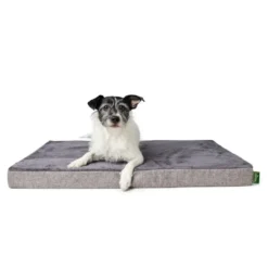 Clearance ortopædisk hundemadras Tirano M 80x60 cm Grå Hundesenge Og Kurve Til Hunde - Bløde Og Komfortable|Sovepladser Til Hvalpe - Hundesenge, Kølemåtter Og Trygge Hvilesteder