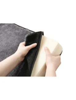 Discount ortopædisk hundemadras Tirano M 80x60x8 cm i sort og grå Hundesenge Og Kurve Til Hunde - Bløde Og Komfortable|Sovepladser Til Hvalpe - Hundesenge, Kølemåtter Og Trygge Hvilesteder