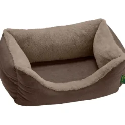 Clearance ortopædisk hundeseng Rockford Small 60 x 40 cm Brun Hundesenge Og Kurve Til Hunde - Bløde Og Komfortable|Sovepladser Til Hvalpe - Hundesenge, Kølemåtter Og Trygge Hvilesteder