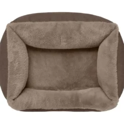 Online ortopædisk hundeseng Rockford Medium 80 x 60 cm Brun Hundesenge Og Kurve Til Hunde - Bløde Og Komfortable|Sovepladser Til Hvalpe - Hundesenge, Kølemåtter Og Trygge Hvilesteder