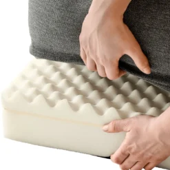 Outlet ortopædisk hundesofa Livingston Medium 80 x 60 cm Antracit Hundesenge Og Kurve Til Hunde - Bløde Og Komfortable|Sovepladser Til Hvalpe - Hundesenge, Kølemåtter Og Trygge Hvilesteder