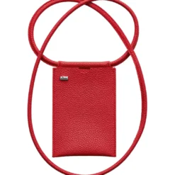 Outlet Pari Phone Pocket Red/Chilli Hunter Tasker I Læder