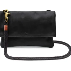 Shoulder Bag Lana Black Hunter Tasker I Læder
