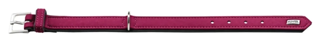 Hot Softie hundehalsbånd 40 cm hindbær - 28-34 cm indstilling Hvalpehalsbånd - Bløde Og Sikre Halsbånd Med Perfekt Pasform Til Din Hvalp|Hundehalsbånd Med Stil - Komfort Og Sikkerhed Til Din Hund