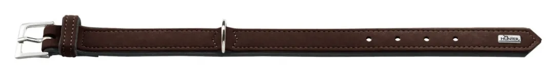 Hot Softie hundehalsbånd 50 cm brun - 36-44 cm indstilling Hvalpehalsbånd - Bløde Og Sikre Halsbånd Med Perfekt Pasform Til Din Hvalp|Hundehalsbånd Med Stil - Komfort Og Sikkerhed Til Din Hund