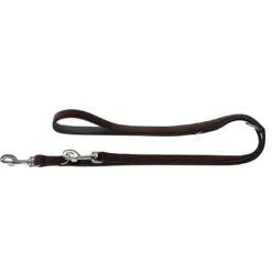 Softie line 15 mm Brun Hundesnor I Mange Varianter Og Materialer|Hundesnor Til Hvalpe