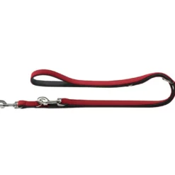 Outlet Softie line 20 mm Rød Hundesnor I Mange Varianter Og Materialer|Hundesnor Til Hvalpe