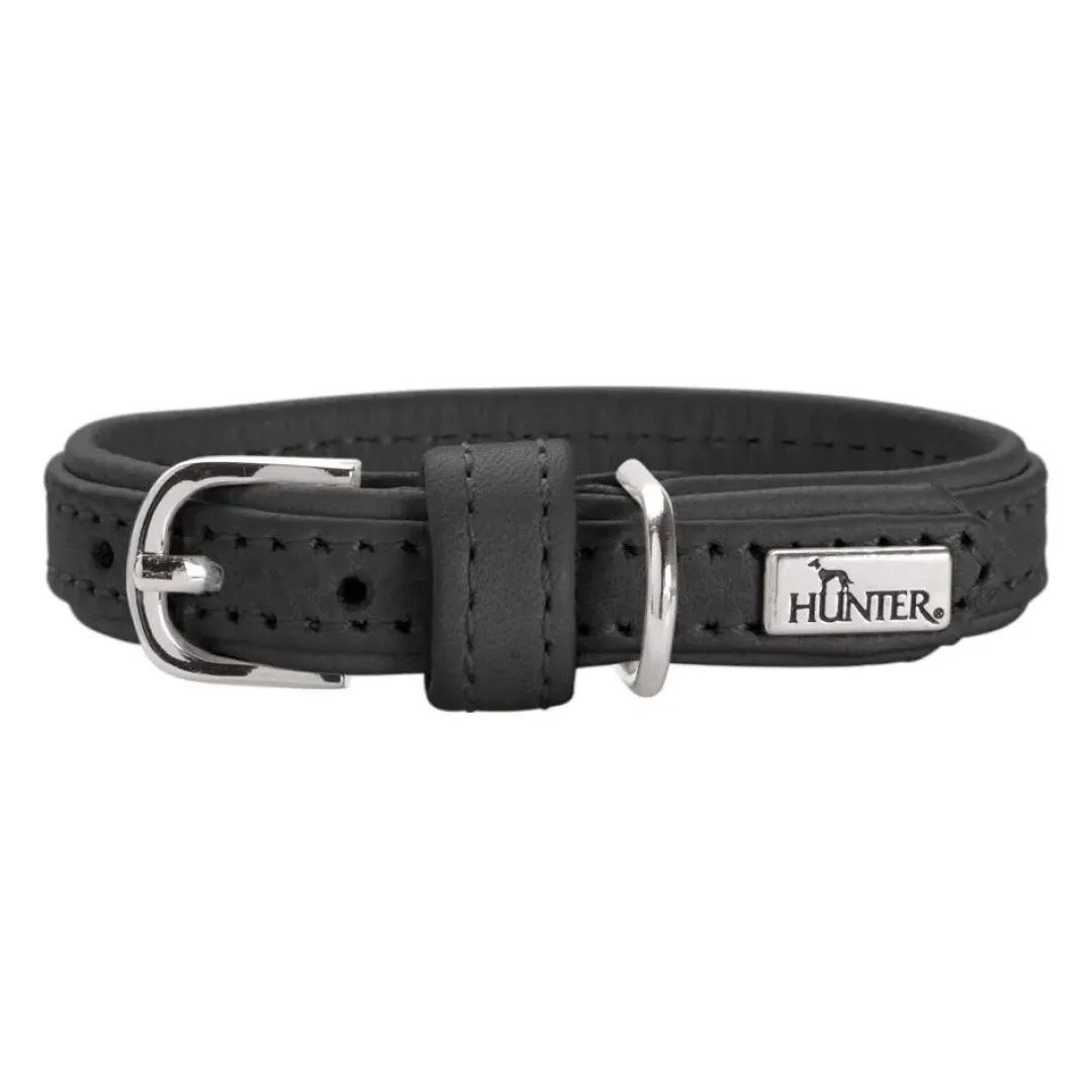 New Soho Mini Hundehalsbånd Sort 14-18 cm Hvalpehalsbånd - Bløde Og Sikre Halsbånd Med Perfekt Pasform Til Din Hvalp|Hundehalsbånd Med Stil - Komfort Og Sikkerhed Til Din Hund
