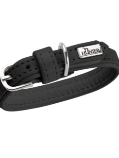 Soho Mini Hundehalsbånd Sort 24-29 cm Hvalpehalsbånd - Bløde Og Sikre Halsbånd Med Perfekt Pasform Til Din Hvalp|Hundehalsbånd Med Stil - Komfort Og Sikkerhed Til Din Hund