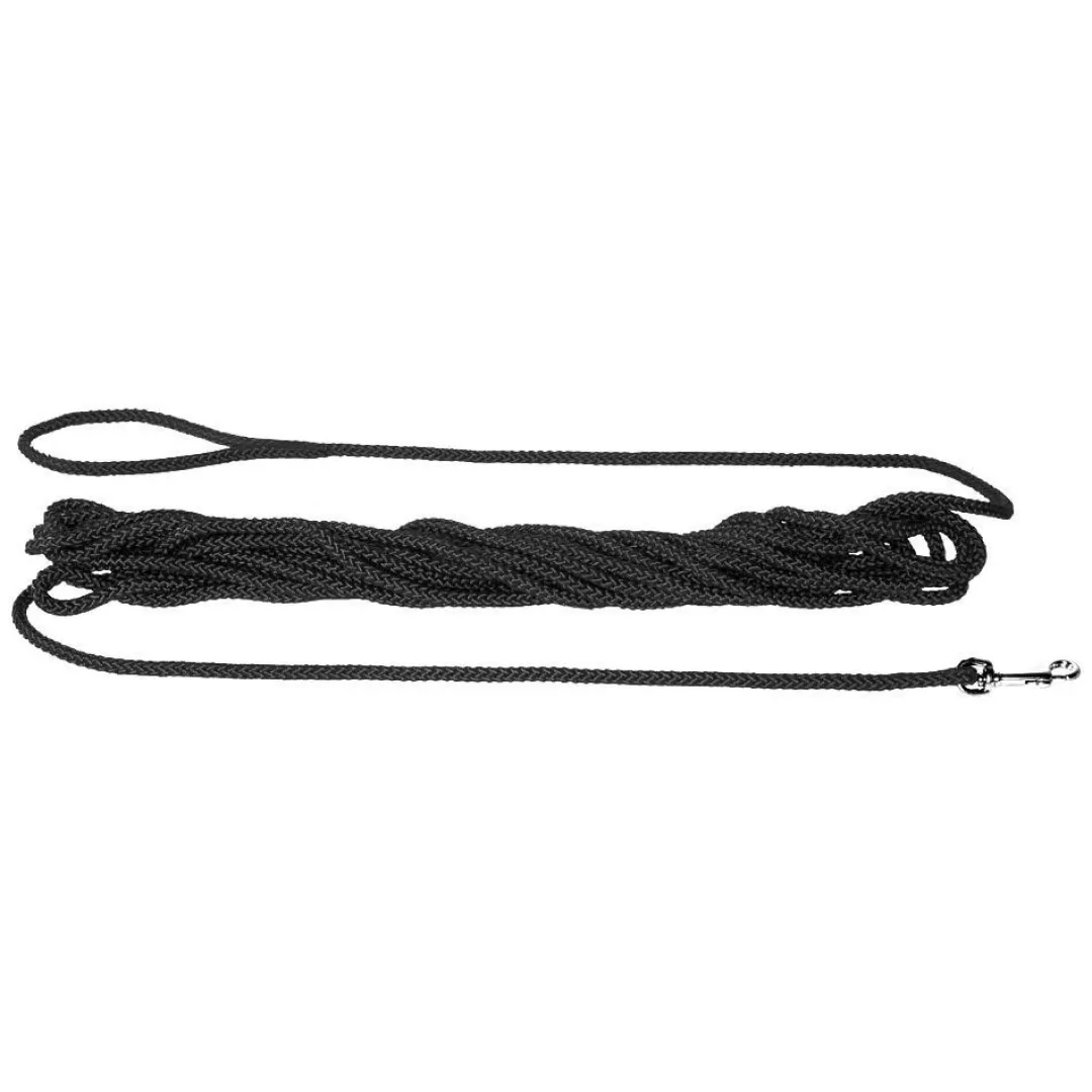 Discount Sporline til hund 10 m sort Hundesnor I Mange Varianter Og Materialer|Hundesnor Til Hvalpe
