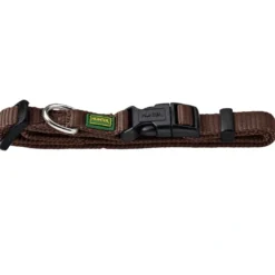 Sale Vario Basic Halsbånd Brun M 30-45 cm - Ekstra bredt og komfortabelt nylonhalsbånd Hvalpehalsbånd - Bløde Og Sikre Halsbånd Med Perfekt Pasform Til Din Hvalp|Hundehalsbånd Med Stil - Komfort Og Sikkerhed Til Din Hund