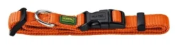 Clearance Vario Plus Halsbånd Orange S 30-45 cm - Komfortabelt og justerbart hundehalsbånd Hvalpehalsbånd - Bløde Og Sikre Halsbånd Med Perfekt Pasform Til Din Hvalp|Hundehalsbånd Med Stil - Komfort Og Sikkerhed Til Din Hund