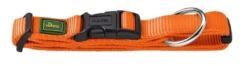 New Vario Plus Halsbånd Orange M 35-53 cm - Komfortabelt og justerbart hundehalsbånd Hvalpehalsbånd - Bløde Og Sikre Halsbånd Med Perfekt Pasform Til Din Hvalp|Hundehalsbånd Med Stil - Komfort Og Sikkerhed Til Din Hund