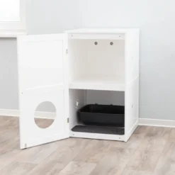 Clearance Hus til kattetoilet 2 etager Kattetoiletter Og Kattegrus|Killingetoilet Og Grus Til Killinger - Nem Renlighed Fra Start