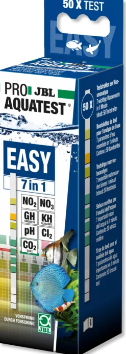 Sale 7 i 1 Easy Test (50 tests) Måleudstyr Til Akvarium