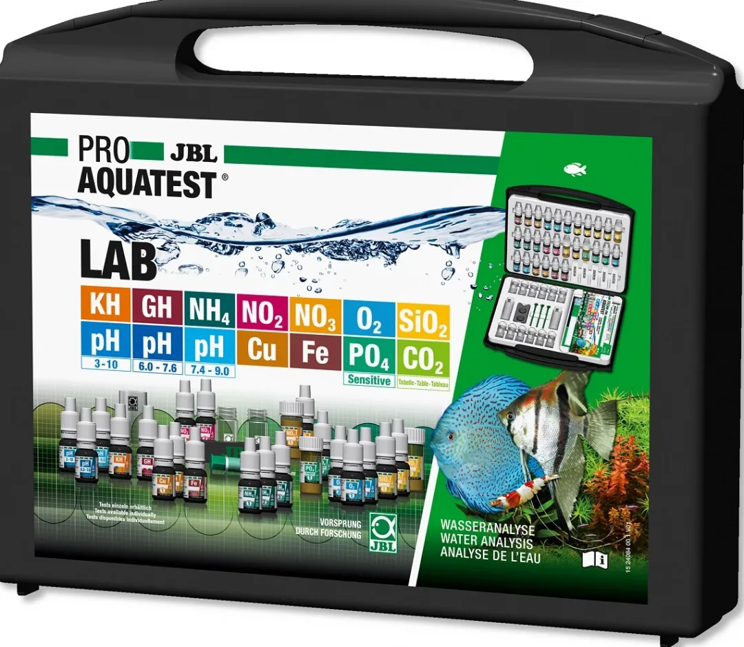 Proaquatest Lab Testsæt kuffert Måleudstyr Til Akvarium