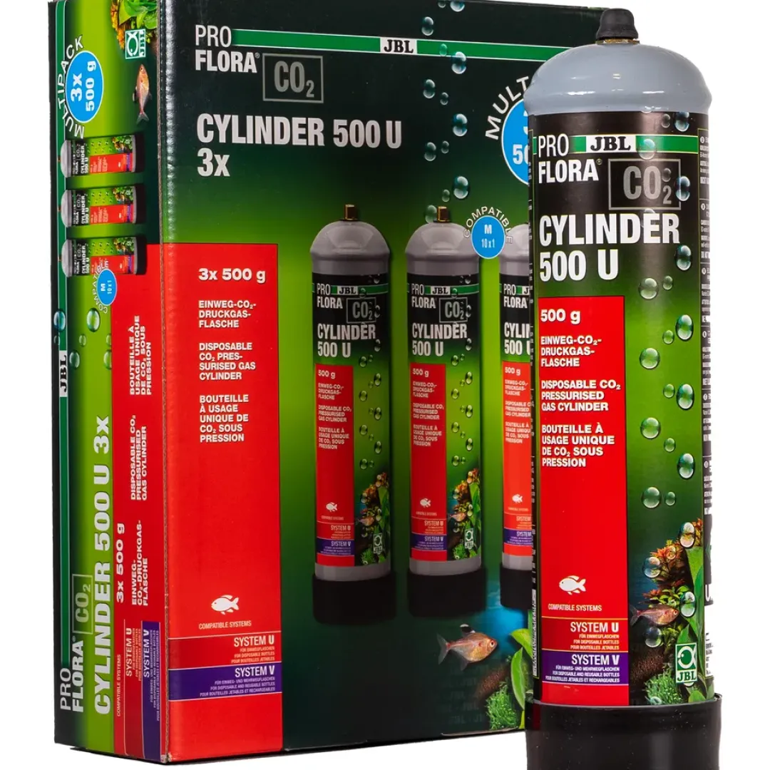 Online Proflora CO2 Cylinder 500 U 3X500 Gram C02-Udstyr Til Akvarier