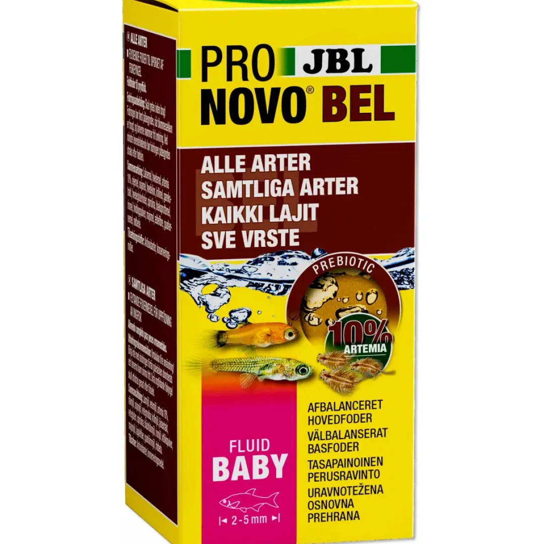 New ProNovo Bel Fluid Baby 50 ml Fiskefoder Til Ferskvandsfisk