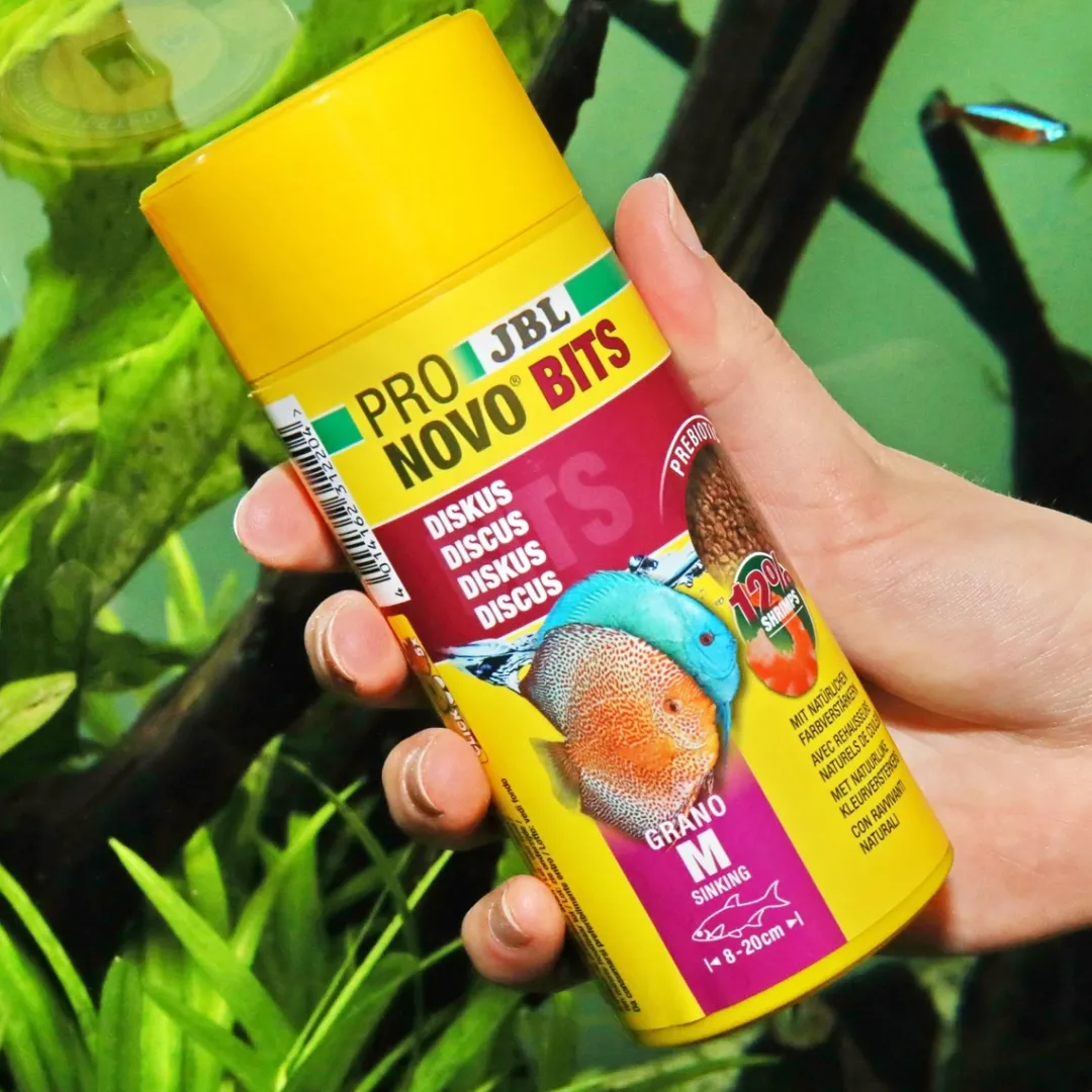 Outlet ProNovo Bits Diskus Grano M 250 ml Click Fiskefoder Til Ferskvandsfisk