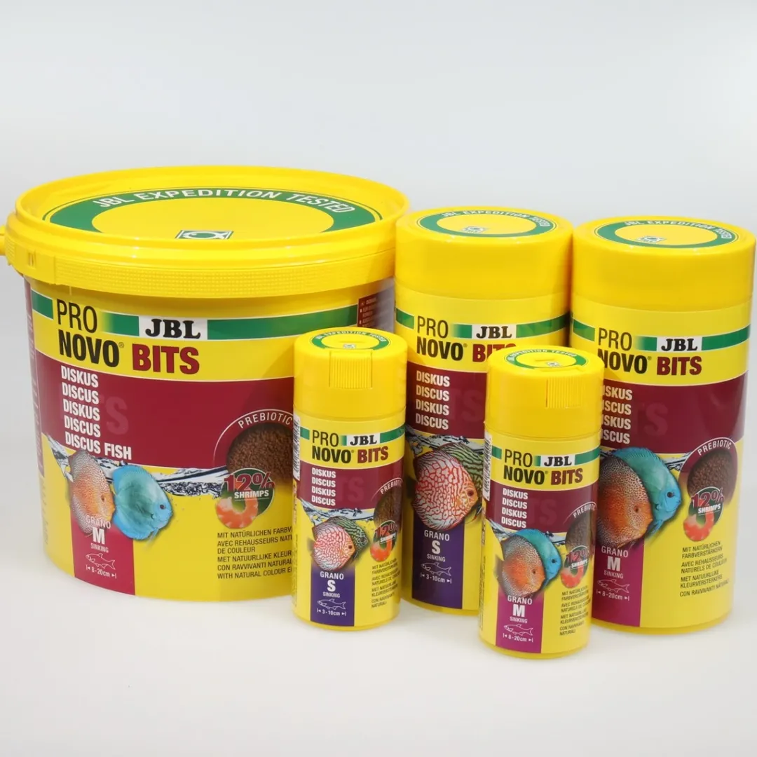 Outlet ProNovo Bits Diskus Grano M 250 ml Click Fiskefoder Til Ferskvandsfisk