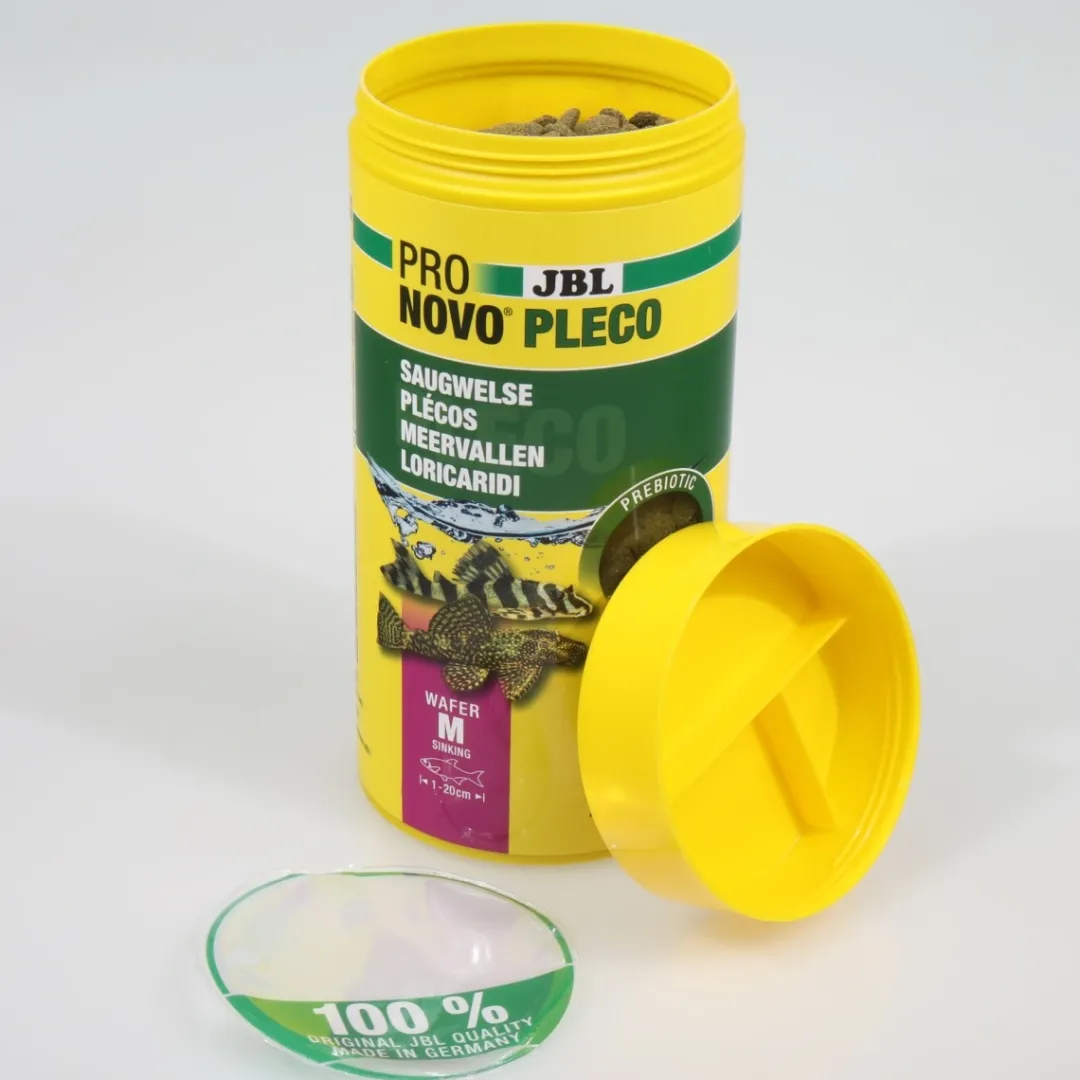 Online Pronovo Pleco Wafer M 100 ml Fiskefoder Til Ferskvandsfisk