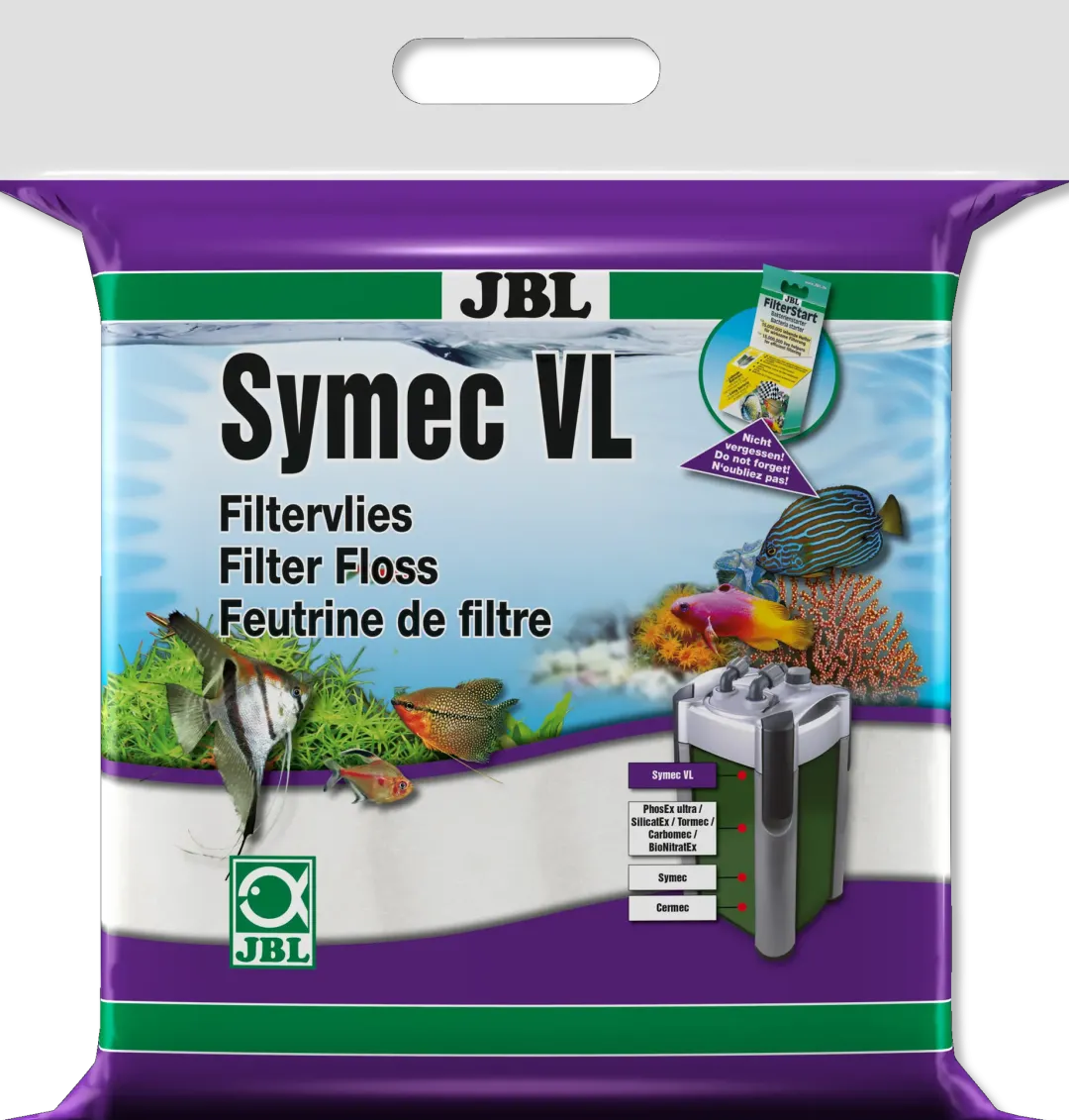 Online Symec VL filtermåtte 80 x 25 x 3 cm Filtermaterialer Til Akvariepumper