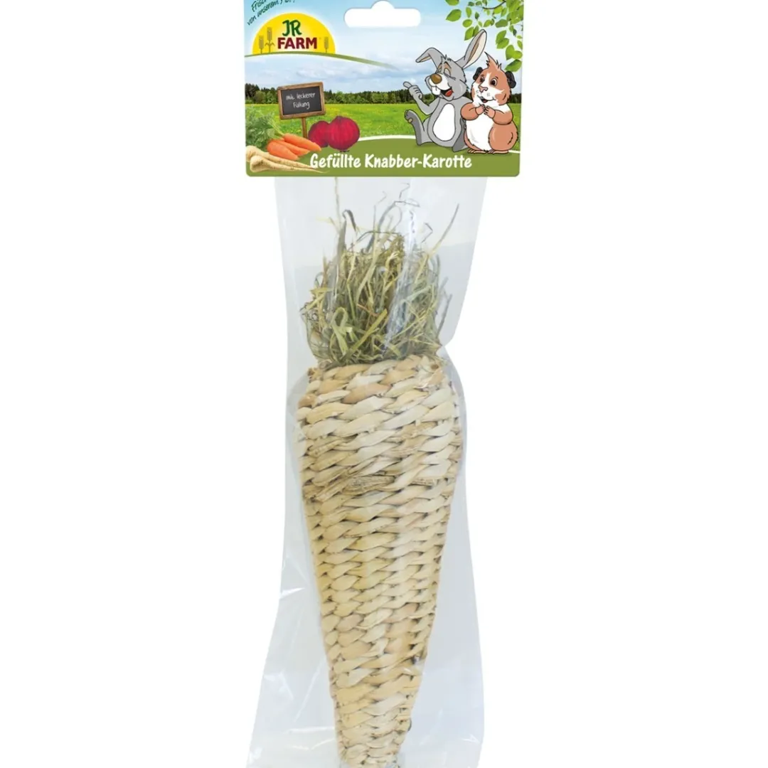 Fyldt Gulerod (Bananblade) 125 g Foder & Snack Til Gnavere & Kanin