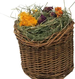 Sale Græsnings Høkurv 120 g Foder & Snack Til Gnavere & Kanin