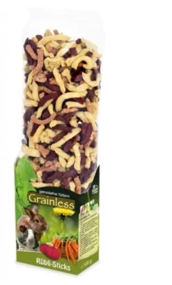 Outlet JR Grainless Gnaverstænger Rübli Sticks 100 g Foder & Snack Til Gnavere & Kanin