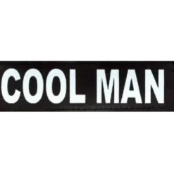 Outlet hundeskilt COOL MAN stor Hundeseler Til Alle Behov Og Hundestørrelser