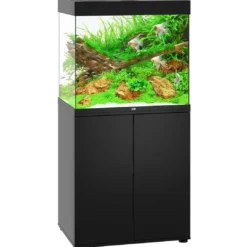 Sale Lido 200 Liter i Sort 70x51x65 cm Akvarier