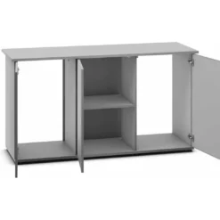 Juwel Akv. Bord/skab Sbx 450 Grå 151x51x66 cm Rio 450 L Akvarieborde Og Akvariereoler