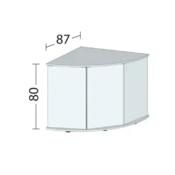 Hot Juwel Akv. Bord/skab Sbx Trigon 350 Hvid Akvarieborde Og Akvariereoler|Akvarier