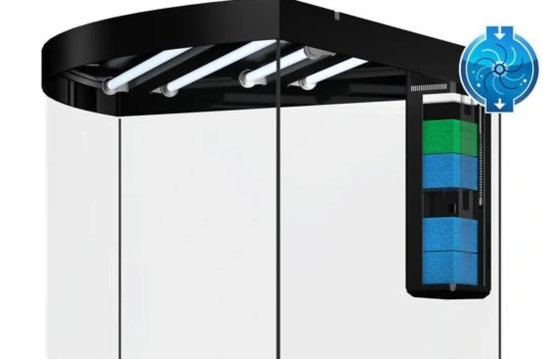 Juwel Trigon 190 LED Eg Aquarium Akvarier