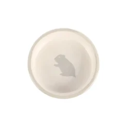 Best Keramik Hamsterskål Mylo Grå 100 ml Drikkeflasker & Foderskåle Til Gnavere & Kaniner