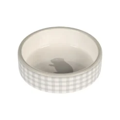 Best Keramik Hamsterskål Mylo Grå 100 ml Drikkeflasker & Foderskåle Til Gnavere & Kaniner