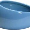 Outlet Keramikskål 13,5 cm Blå Drikkeflasker & Foderskåle Til Gnavere & Kaniner