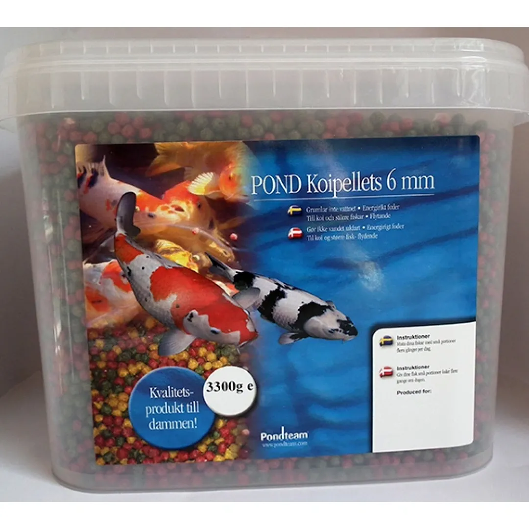 New Koi Adult farvefoder 10,6 Liter 3400 gram 6 mm Havedamsfoder