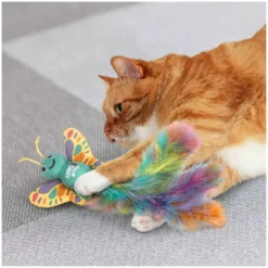 Clearance Cat Wubba Butterfly kattelegetøj Killingelegetøj - Sjov, Træning Og Aktivering For Killinger|Kattelegetøj