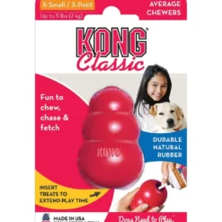 Discount Classic Rød XS - klassisk tyggelegetøj i gummi Hundelegetøj Til Alle Hunde Leg Og Aktivering Året Rundt|Legetøj Til Hvalpe - Sjov Leg, Aktivering Og Tryghed Fra Første Dag