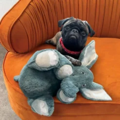 Sale Comfort Kiddos Jumbo Elephant XL - kæmpe elefant bamse til store hunde Hundelegetøj Til Alle Hunde Leg Og Aktivering Året Rundt|Legetøj Til Hvalpe - Sjov Leg, Aktivering Og Tryghed Fra Første Dag
