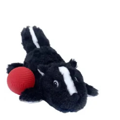 Cozie Pocketz Skunk S 29x14x6 cm - skunk bamse til hunde Hundelegetøj Til Alle Hunde Leg Og Aktivering Året Rundt|Legetøj Til Hvalpe - Sjov Leg, Aktivering Og Tryghed Fra Første Dag